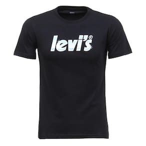 Camiseta Masculina Preta Levi`s 35087