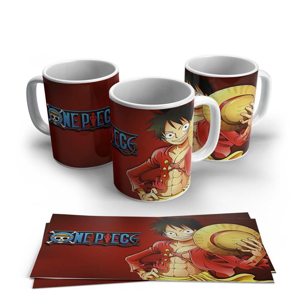 Caneca de Porcelana One Piece Modelo 029