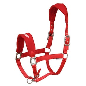 Cabresto Para Cavalo Fabricado em Nylon Vermelho Instep 34082