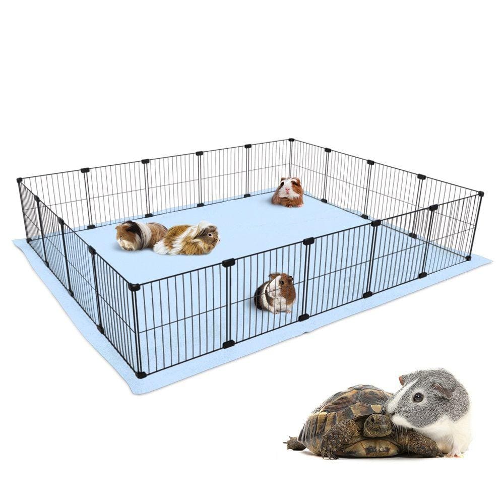 Cercado para Porquinho da Índia Hamster Twister 120x150 com Soft Malha Estreita 2,5x15cm Aramado Pet