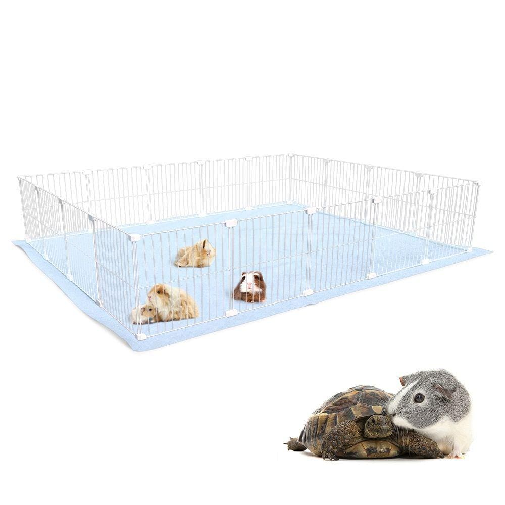 Cercado para Porquinho da Índia Hamster Twister 120x150 com Soft Malha Estreita 2,5x15cm Aramado Pet