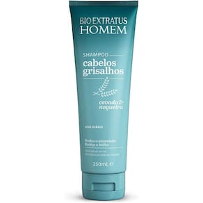 Bio Extratus Shampoo Homem Cabelos Grisalhos - 250mL