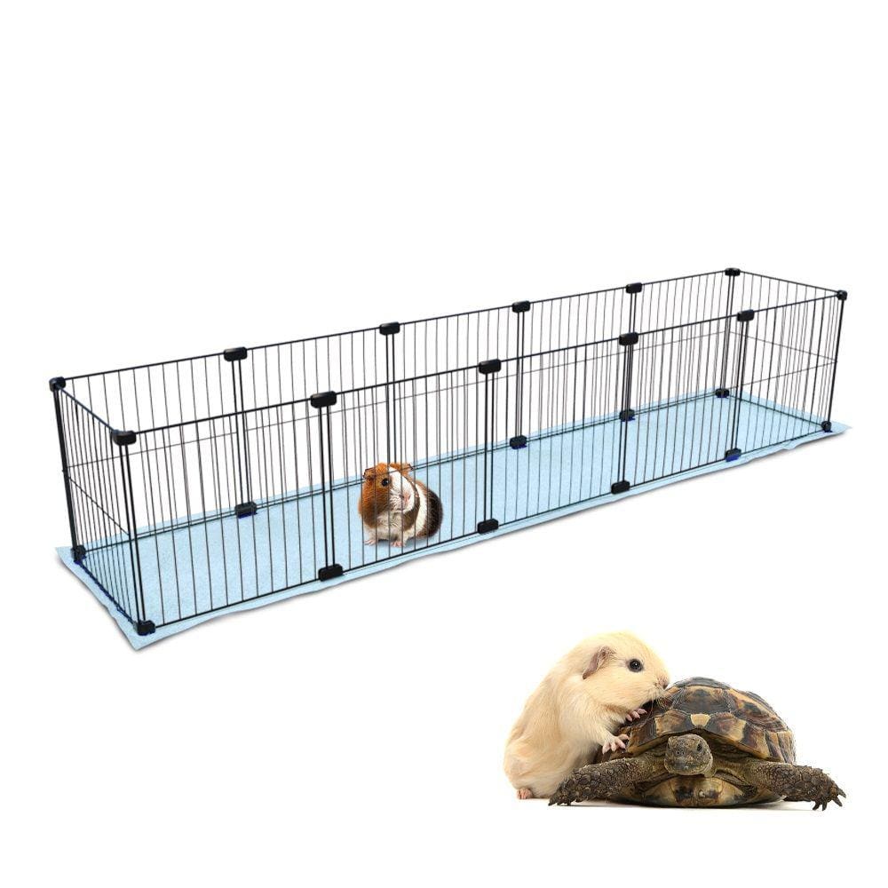 Cercado para Porquinho da Índia Hamster Twister 30x150 com Soft Malha Estreita 2,5x15cm Aramado Pet
