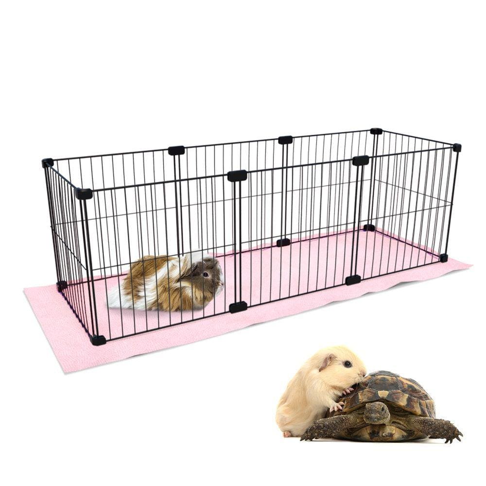 Cercado para Porquinho da Índia Hamster Twister 30x90 com Soft Malha Estreita 2,5x15cm Aramado Pet