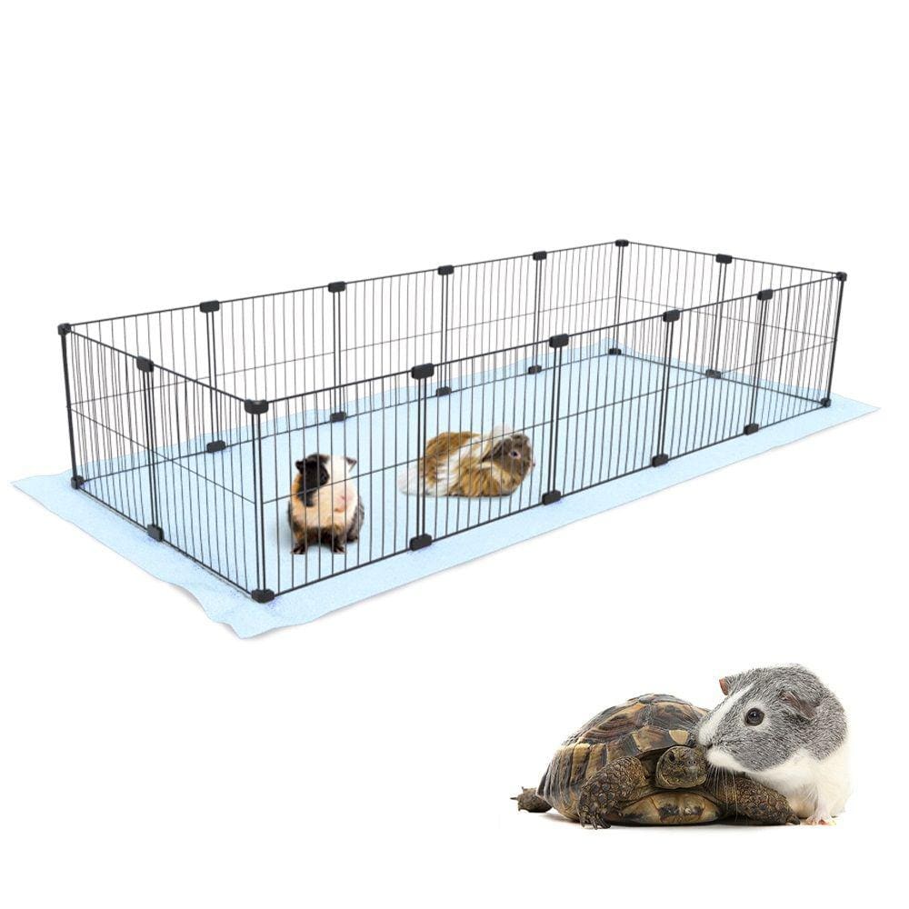 Cercado para Porquinho da Índia Hamster Twister 60x150 com Soft Malha Estreita 2,5x15cm Aramado Pet
