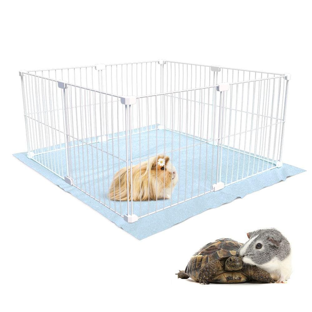 Cercado para Porquinho da Índia Hamster Twister 60x60 com Soft Malha Estreita 2,5x15cm Aramado Pet