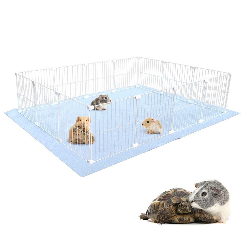Cercado para Porquinho da Índia Hamster Twister 90x120 com Soft Malha Estreita 2,5x15cm Aramado Pet