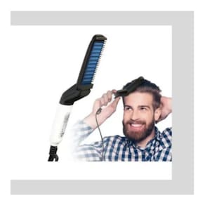 Pente Elétrico Chapinha Modelador Alisador De Cabelo E Barba