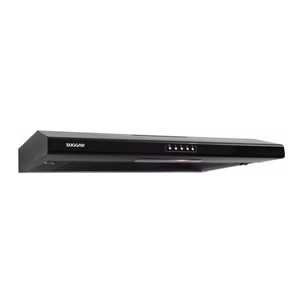 Depurador de Ar Suggar Slim 80cm 130W 3 Velocidades Preto DI801PT/DI802PT