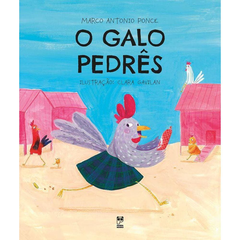 Livro O Galo Pedrês: Aventuras divertidas em rimas