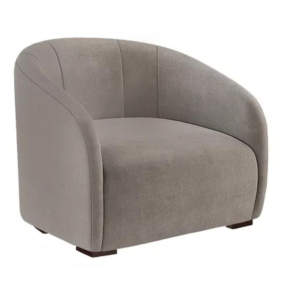 Poltrona Decorativa Julia - Cappuccino - Renascer Decor