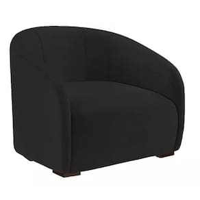 Poltrona Decorativa Julia - Preta - Renascer Decor