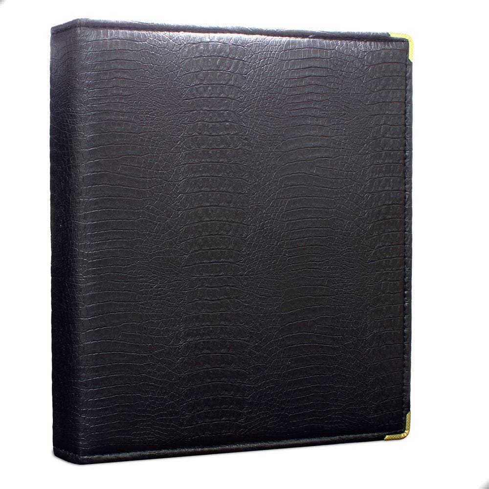 Álbum Fichário para Cédulas e Moedas Cobra Fosco GF