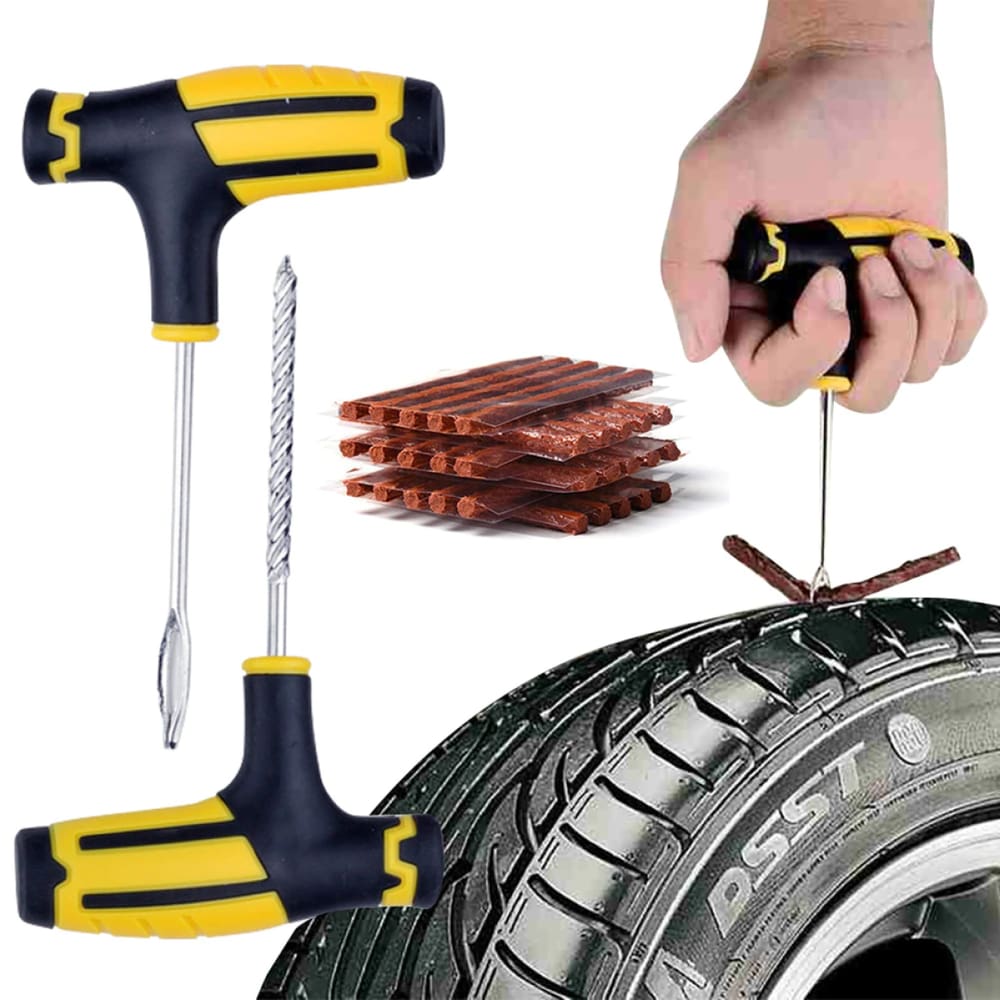 Kit Reparo Pneu Macarrão universal Moto Carro Camionete UTV