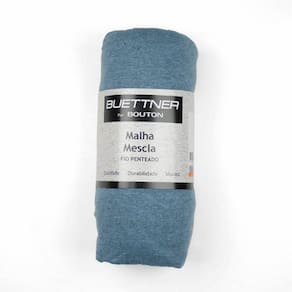 Lençol Avulso Buettner Queen Rolinho Linha Mescla Azul