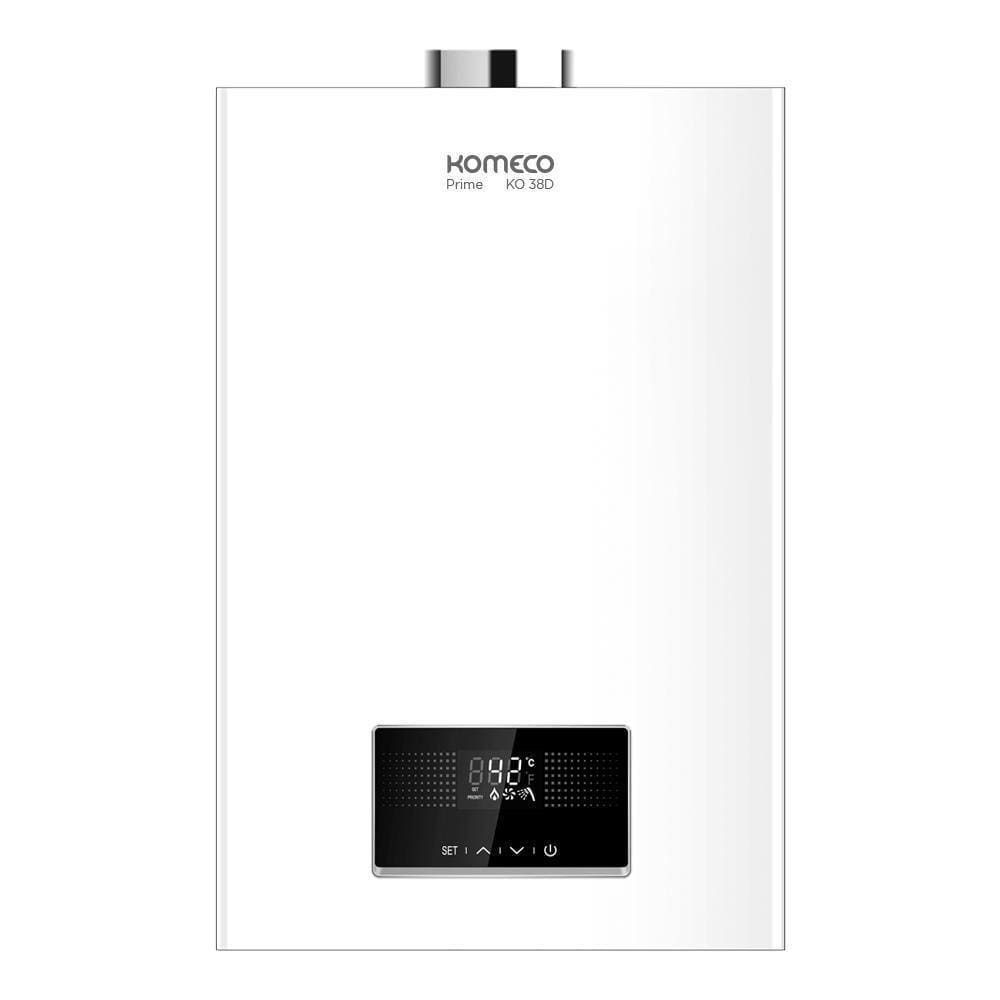 Aquecedor de água a gás Komeco KO 38D - 38L/min com Wi-Fi