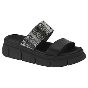 Tamanco Chinelo Alto Moleca Tira Brilho Confortavel 5483.106