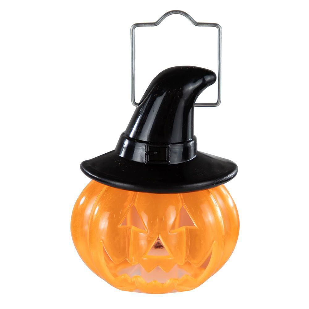 Mini Abóbora com Led Le 8cm