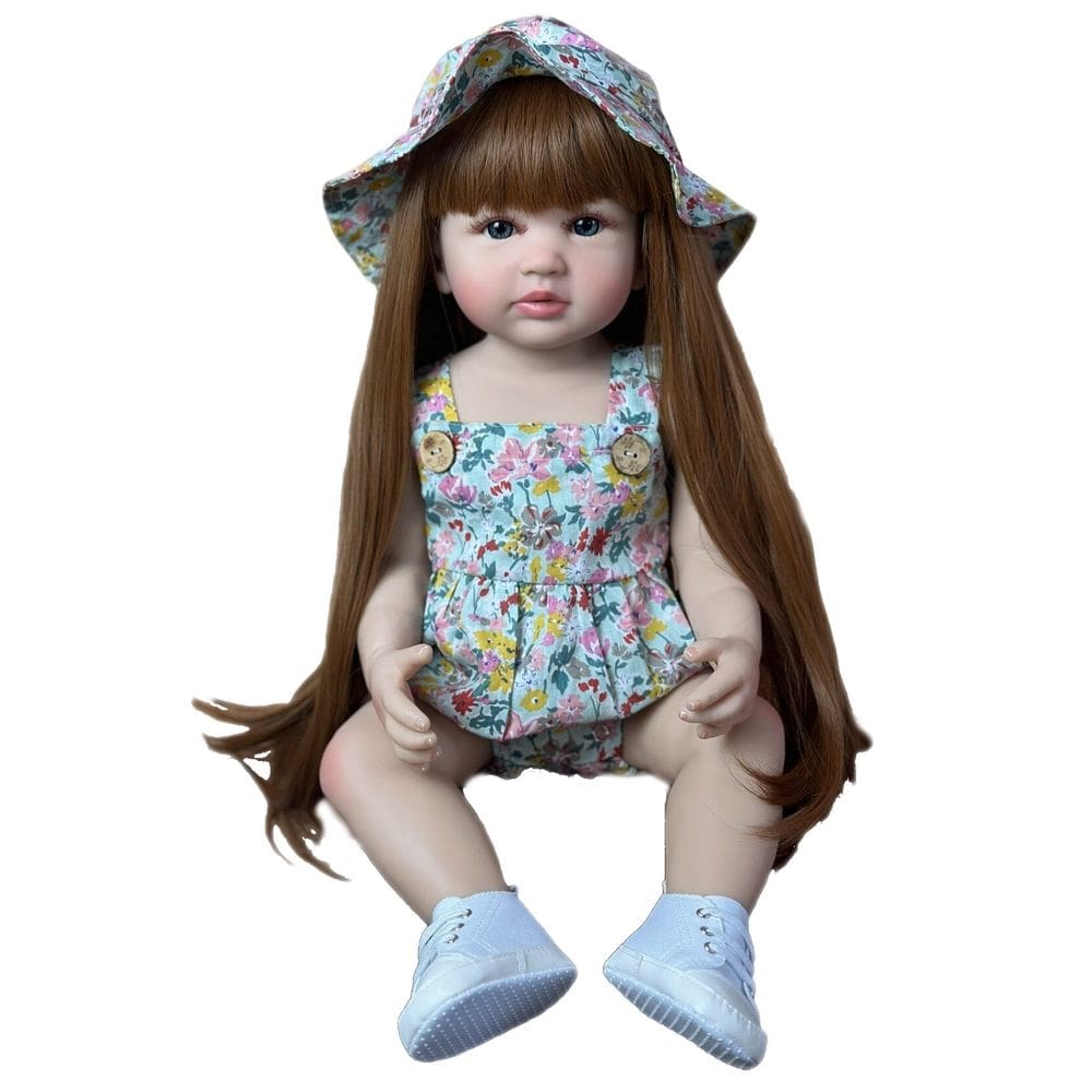 Bebe Reborn Original Silicone Barata Boneca Realista Princesa 48 CM Envio  Do Brasil