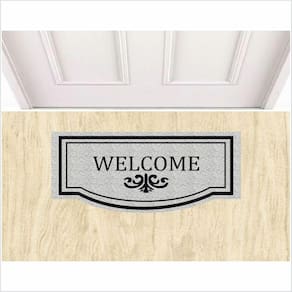 Tapete Welcome Formato Para Porta