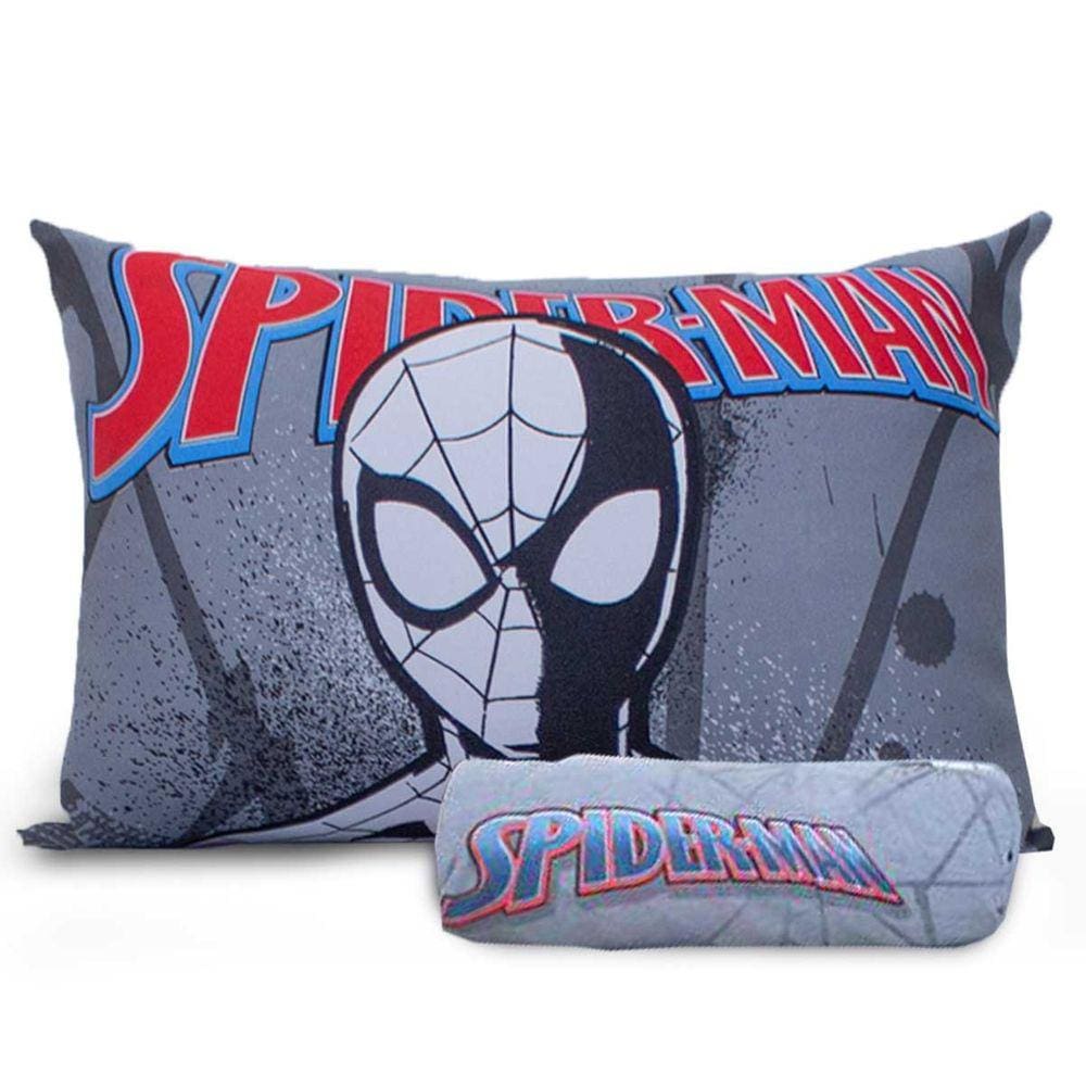 Jogo de Cama Infantil Solteiro Homem Aranha Azul