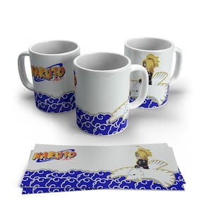 Caneca de Porcelana Naruto Deidara Personagens