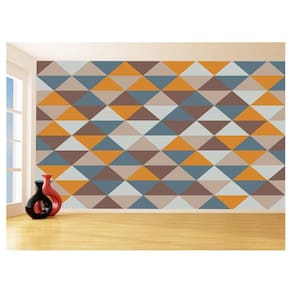 Papel De Parede Geométrico Triângulos GMT34 1,75X2,0M