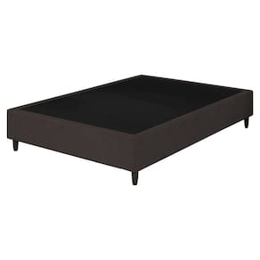 Base Box Casal Reforçada Itália 37x138x188cm Arte Cúbica Marrom