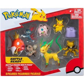 Pokemon Conjunto 8 Figuras de Batalha - Sunny 2614