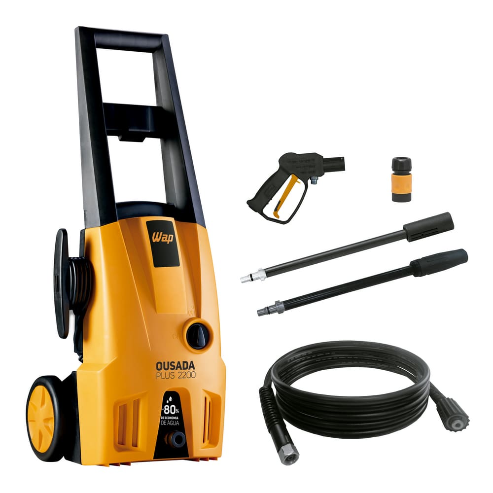Lavadora de Alta Pressão WAP Ousada Plus 2200 1500W 1750PSI Bico Regulável 127V 127V