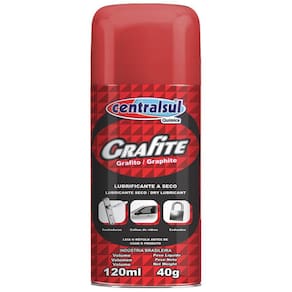 Grafite Spray Lubrificante 120ml Centralsul 002096-6