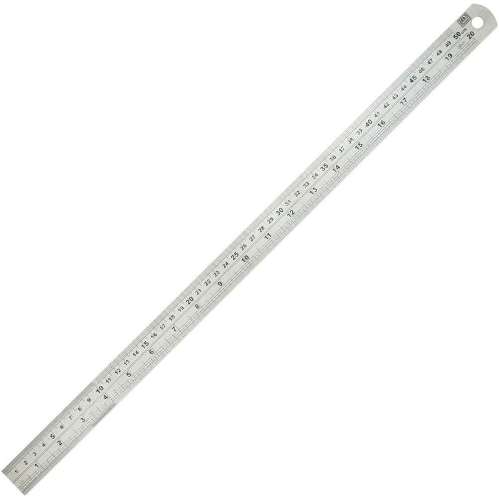 Escala Graduada Aço Inox - Cap. 150mm/6" - 112,0001 - Zaas