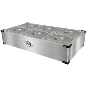 Buffet Salada de Bancada Spolu Gelo-X 6 Cubas Frias SPL-527