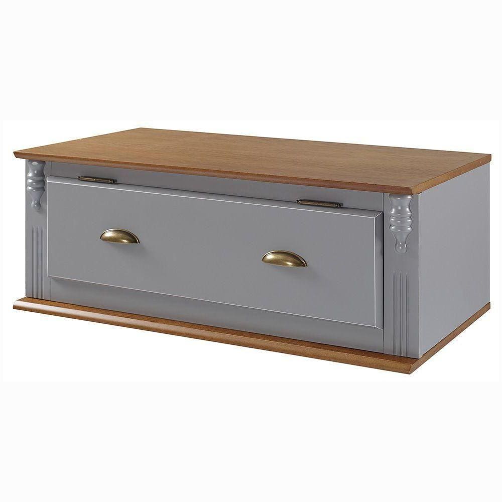 Aéreo Cozinha Hannover 80Cm Com 1 Porta Basculante - M550713 Garapa - Verniz