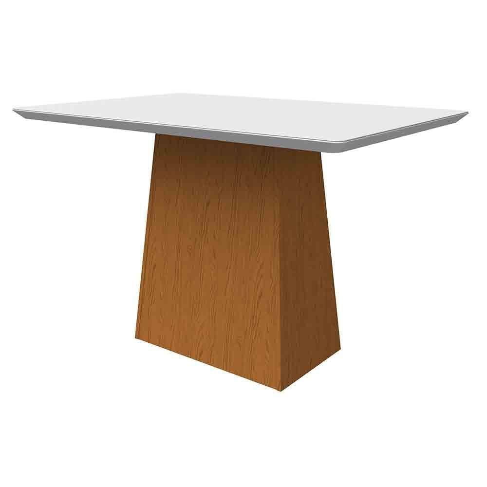 Mesa Bárbara 120X80Cm - Ypê/Off White