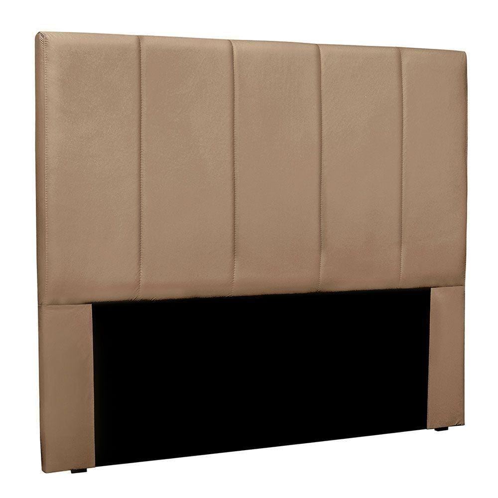 Cabeceira King 1,95m Sevilha Suede - Pallazio Cor Bege