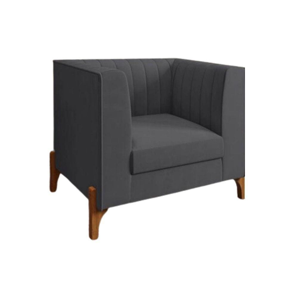 Poltrona Turquia - Cinza Escuro