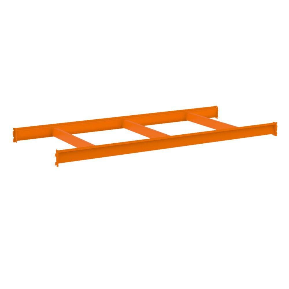 Kit 3 Longarina Mini Porta Pallet Amapa 180x80 500kg Laranja