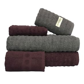 Kit Toalha Banhão Jogo De Toalha 5 Peças Jogo De Banho
