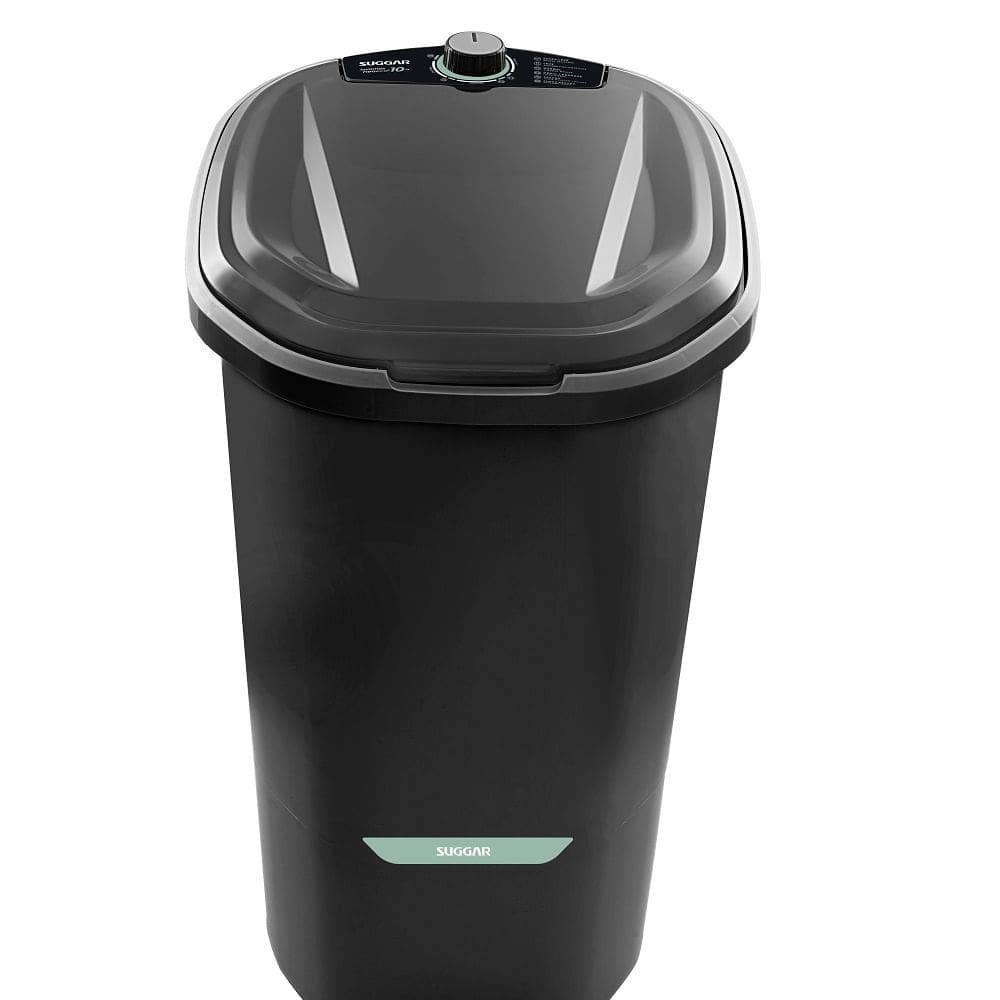 Lavadora de Roupa 10 Kg Preto Neo Eco Suggar - 110v - Le1011pt