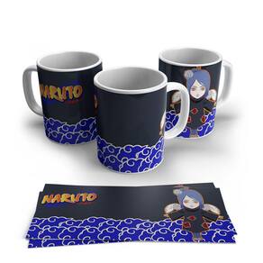 Caneca de Porcelana Naruto Konan Personagens