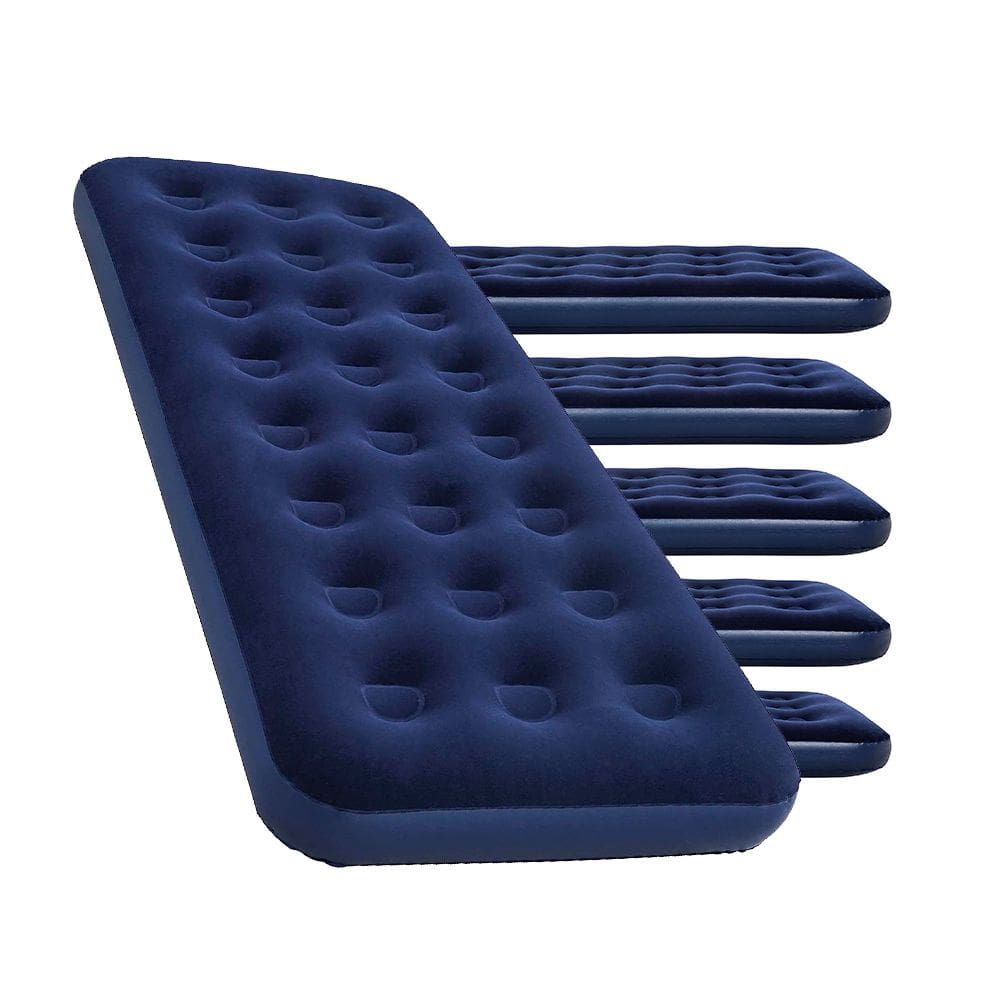 KIT 6 Colchões de ar inflável Solteiro BR CAMPING