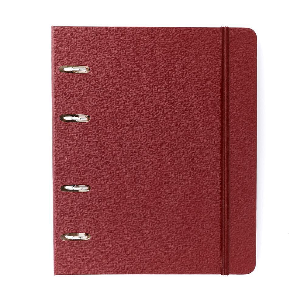 Caderno Criativo Pautado e Pontado A5 Cicero Vermelho Quente