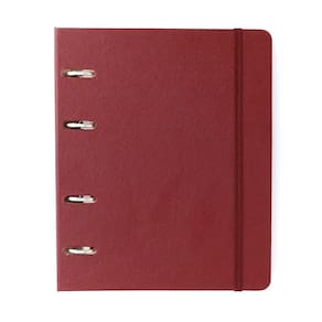 Caderno Criativo Pautado e Pontado A5 Cicero Vermelho Quente