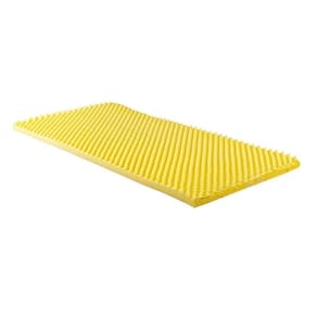 Colchonete Solteiro D20 Casca De Ovo Anti Stress - Paropas