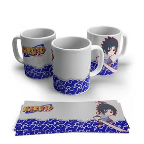 Caneca de Porcelana Naruto Sasuke Eternal Personagens