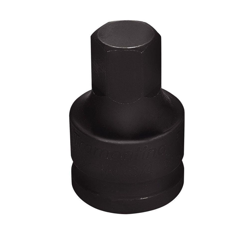 Soquete De Impacto Ponta Hexagopnal Em Aço Cromo Molibdênio 19 Mm - Encaixe 3/4`` Pro