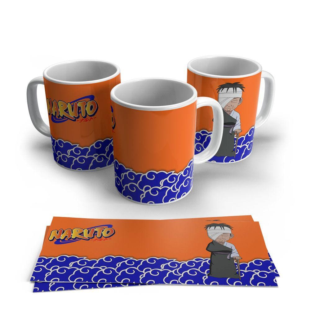 Caneca de Porcelana Naruto Danzo Personagens
