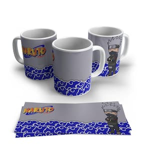 Caneca de Porcelana Naruto Kakashi Personagens