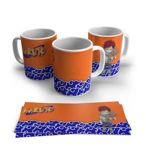 Caneca de Porcelana Naruto Gaara Criança Personagens